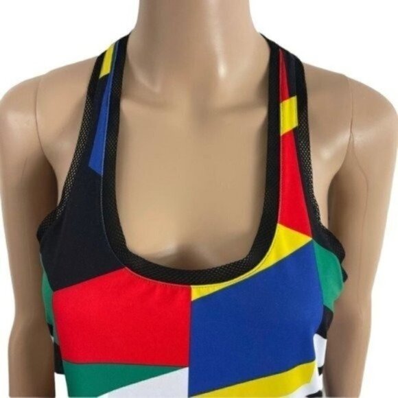 FABLETICS Global Print colorful tank top size small - Picture 5 of 8